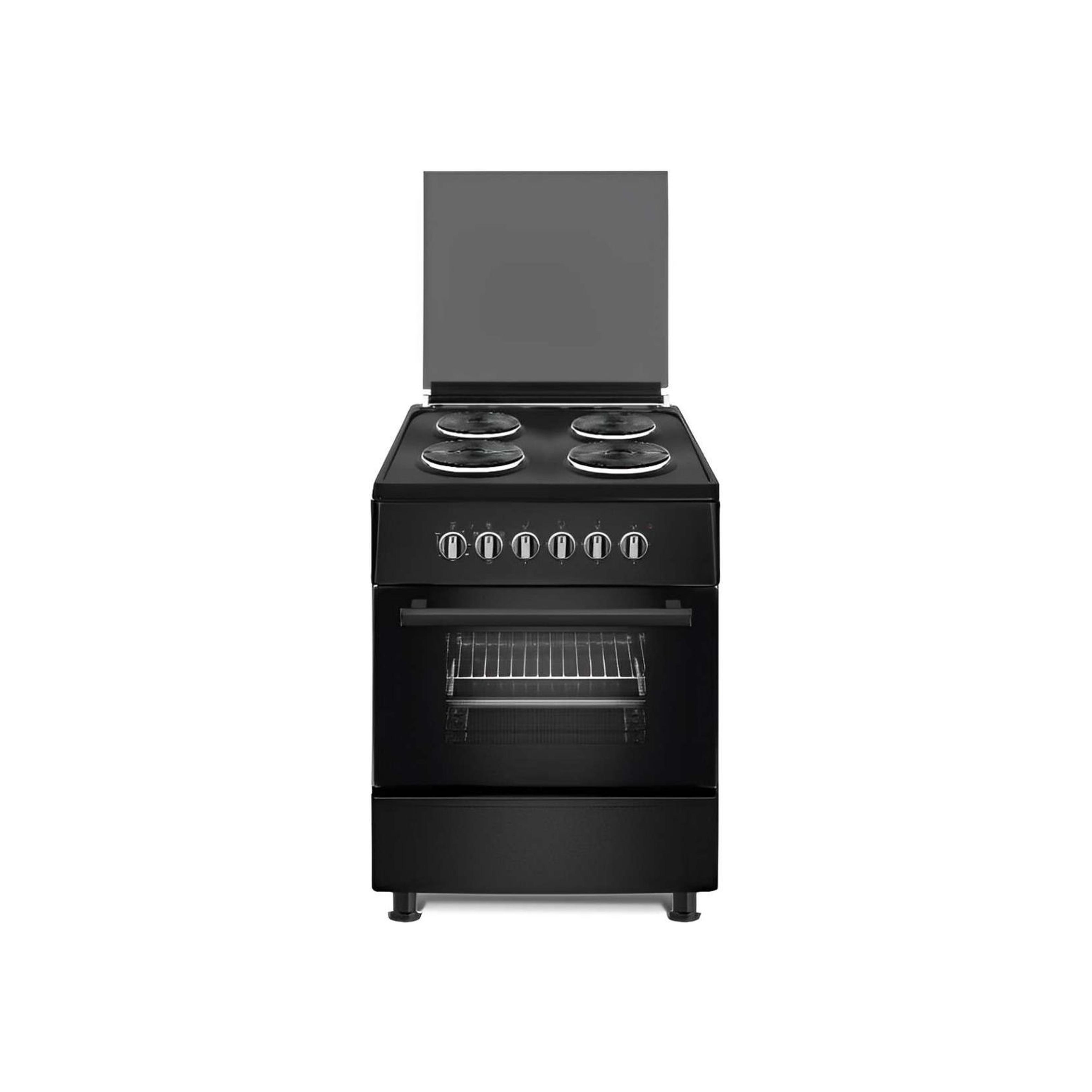 Ferre 60cm 4 Electric Burner Electric Oven - Black